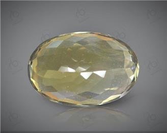 Yellow Citrine Natural Certified  9.2CTS-8391